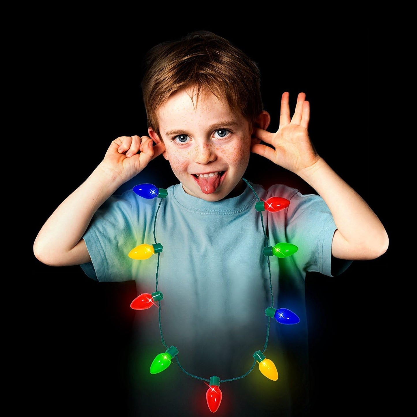 Xmas LED Light-Up Necklace