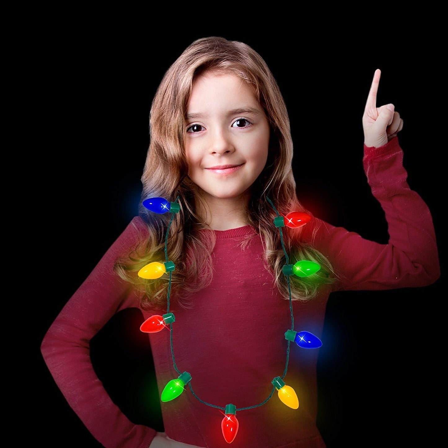 Xmas LED Light-Up Necklace