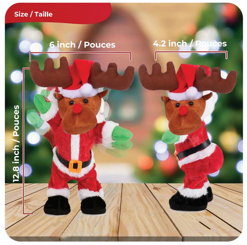 Xmas Twerking Animated Reindeer