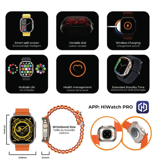 SmartWatch Ultra 8X