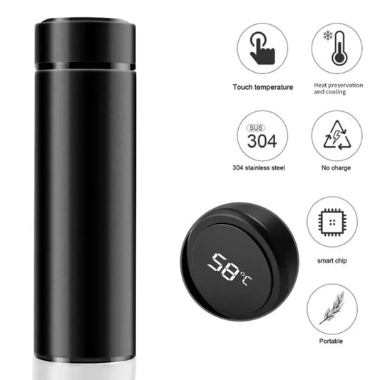 Smart Water Tumbler with LED Temperature Display