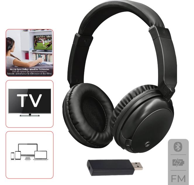 Wireless Headphones with Transmitter