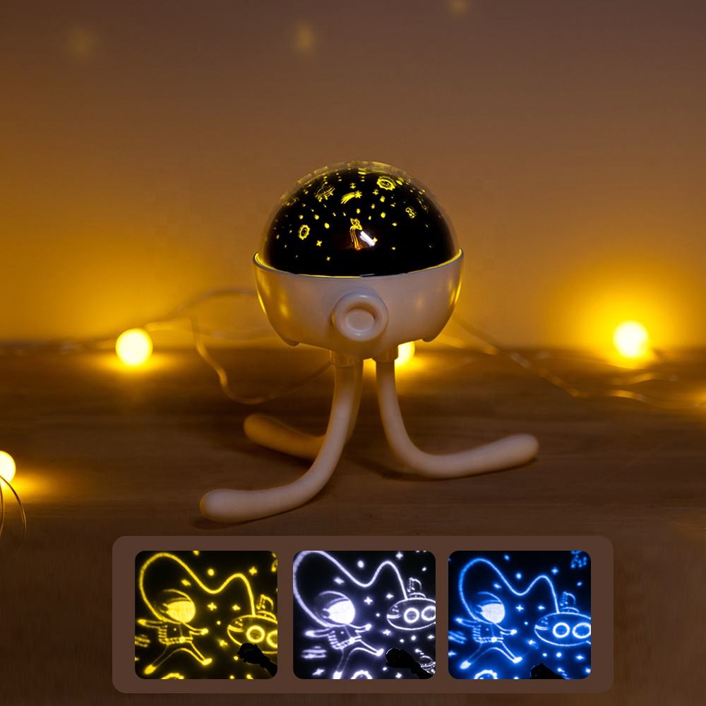 LED Projection Night Lamp