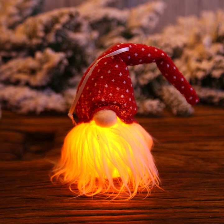 Xmas LED Light-Up Gnomes