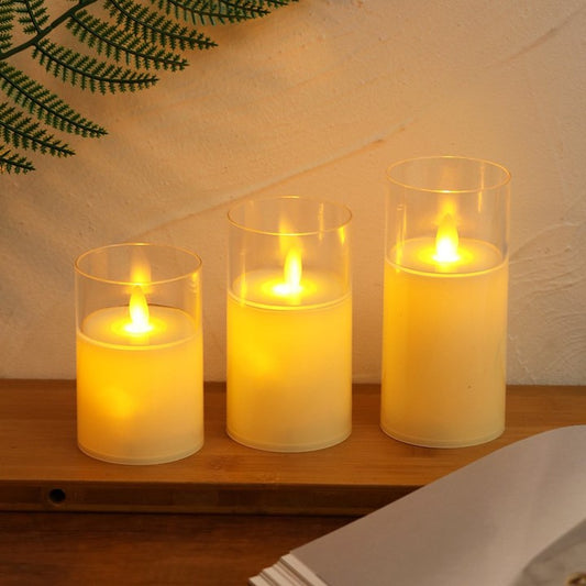 LED Flickering Flame Candles