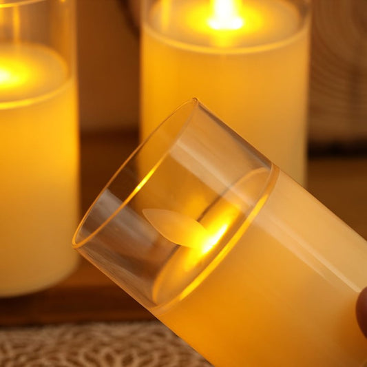 LED Flickering Flame Candles